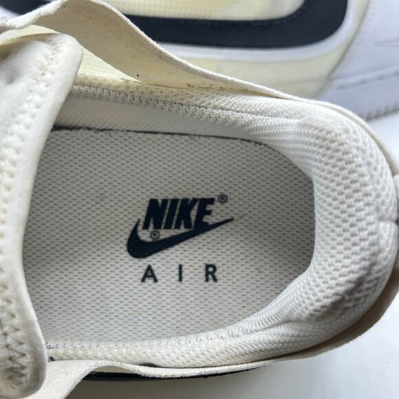 NIKE Air Force 1 React Black White Sz 9.5 - Picture 7 of 8